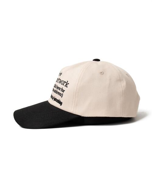 WEGO(ウィゴー)の「WEGO/ロゴ刺繍バイカラーキャップ(キャップ・レディース・ライトピンク/ブラック/ブラウン/ネイビー・FREE)」の10枚目の写真