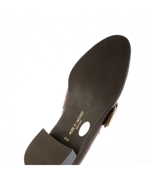 Mode et Jacomo（モードエジャコモ）の「バックルヒールローファー（ローファー・レディース・ブラック/ライトベージュ/ダークブラウン・22.5cm/23cm/23.5cm/24cm/24.5cm）」の16枚目の写真