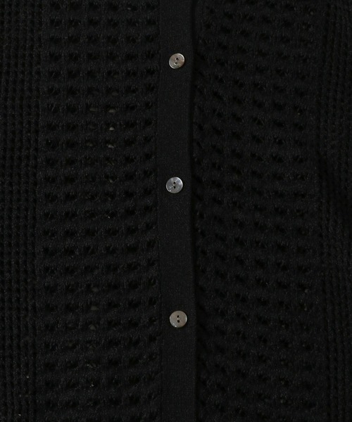 LOWRYS FARM（ローリーズファーム）の「レーシーポロニットロングスリーブ　 142973（ニット/セーター・レディース・ブラック/アイボリー/ピンク・FREE）」の7枚目の写真