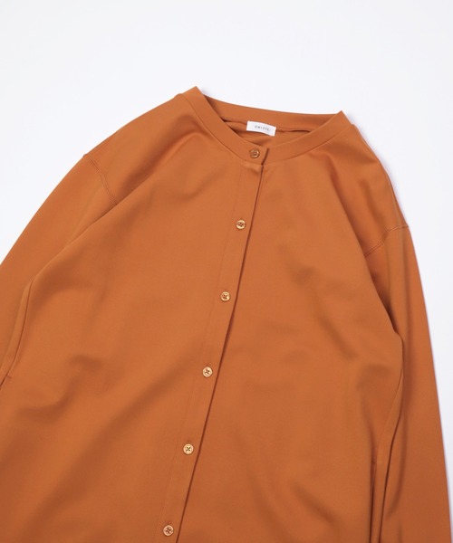 OWLEYE by domingo（アウルアイ バイドミンゴ）の「[ OWLEYE by domingo / アウルアイ ] ポンチカーディガンワンピース（ワンピース・レディース・ブラック/オレンジ/ライトベージュ・M/L）」の20枚目の写真