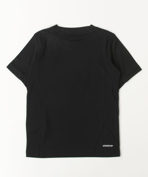 adidas（アディダス）の「トレイン エッセンシャルズ AEROREADY ロゴ レギュラーフィット 半袖Tシャツ / アディダス adidas（Tシャツ/カットソー・キッズ・ブラック・120/130/140/150）」の6枚目の写真