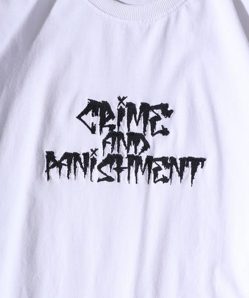RE730(アールイーセブンサーティー)の「Back cross fake layered grunge processing long T / バッククロス フェイクレイヤード グランジ加工 ロンT unisex(Tシャツ/カットソー・メンズ・ホワイト/ブラック・M/L)」の8枚目の写真