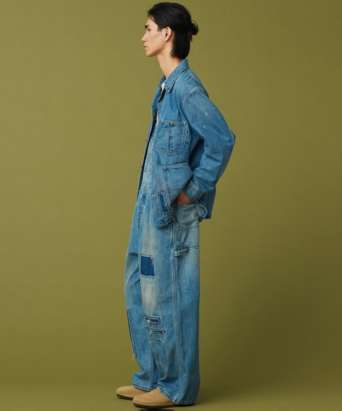 Lee（リー）の「Lee/リー【秋冬NEW】DUNGAREES VINTAGE LOCO JACKET/カバーオール（デニムジャケット・メンズ・ブルー/その他・SMALL/MEDIUM/LARGE/X-LARGE）」の15枚目の写真