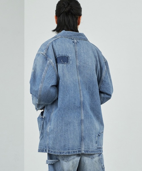 Lee カバーオール　デニムジャケット Lee リー カバーオール ワークジャケット デニム ロコジャケット