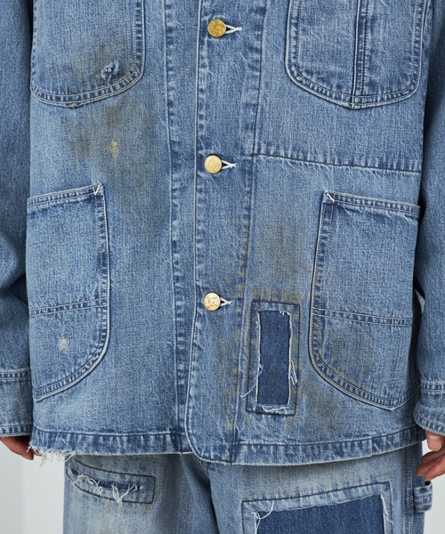 VINTAGE復刻 LEE 44-J LOCO JACKET 生成りカバーオール VINTAGE復刻 LEE 44-J LOCO JACKET 生成りカバーオール - メルカリ