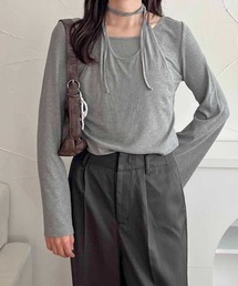 【apres jour clair】アメスリレイヤードトップス【ZOZOTOWN限定アイテム】