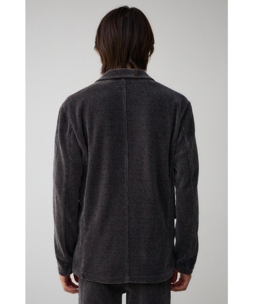 AZUL by moussy（アズールバイマウジー）の「ベロアコーデュロイステイサムジャケット（テーラードジャケット・メンズ・ブラック/グレー・LARGE/MEDIUM）」の20枚目の写真
