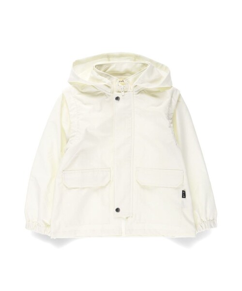 BRANSHES(ブランシェス)の「【b.+A 】金子綾/4WAYジャケット(その他アウター・キッズ・ブラック/アイボリー・150/130/140/90/100/110/120)」の3枚目の写真