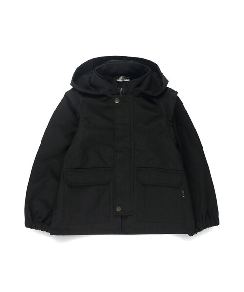 BRANSHES(ブランシェス)の「【b.+A 】金子綾/4WAYジャケット(その他アウター・キッズ・ブラック/アイボリー・150/130/140/90/100/110/120)」の17枚目の写真