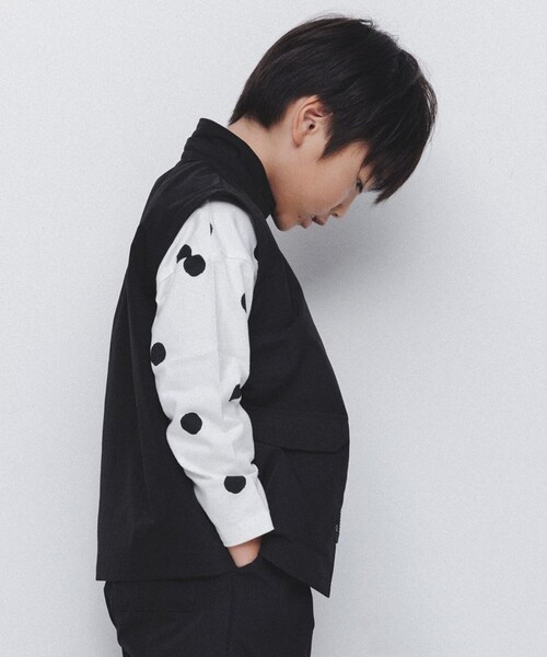 BRANSHES(ブランシェス)の「【b.+A 】金子綾/4WAYジャケット(その他アウター・キッズ・ブラック/アイボリー・150/130/140/90/100/110/120)」の21枚目の写真