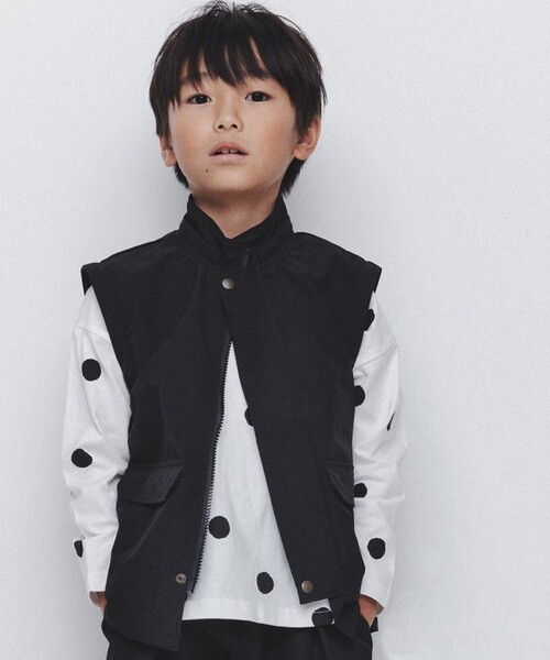 BRANSHES(ブランシェス)の「【b.+A 】金子綾/4WAYジャケット(その他アウター・キッズ・ブラック/アイボリー・150/130/140/90/100/110/120)」の22枚目の写真