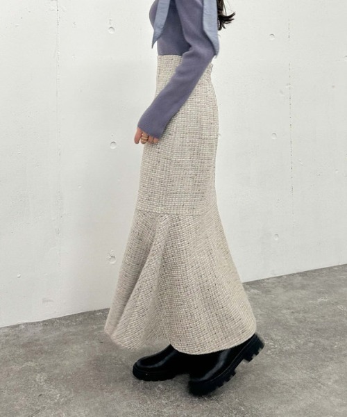 【セール】ツイードマーメイドスカート(スカート)|archives(アルシーヴ) 【セール】ツイードマーメイドスカート(スカート)|archives(アルシーヴ)