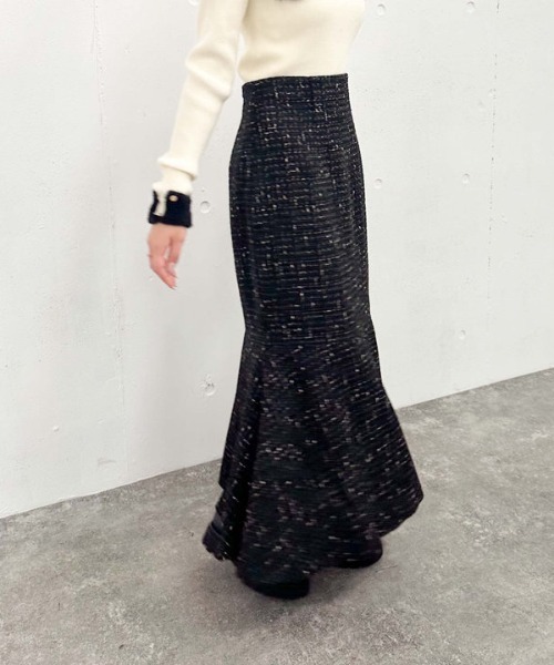 【セール】ツイードマーメイドスカート(スカート)|archives(アルシーヴ) 【セール】ツイードマーメイドスカート(スカート)|archives(アルシーヴ)