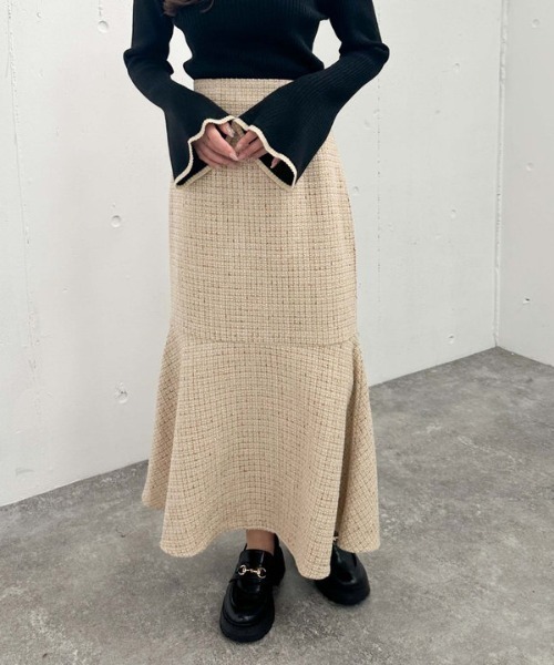 【セール】ツイードマーメイドスカート(スカート)|archives(アルシーヴ) 【セール】ツイードマーメイドスカート(スカート)|archives(アルシーヴ)