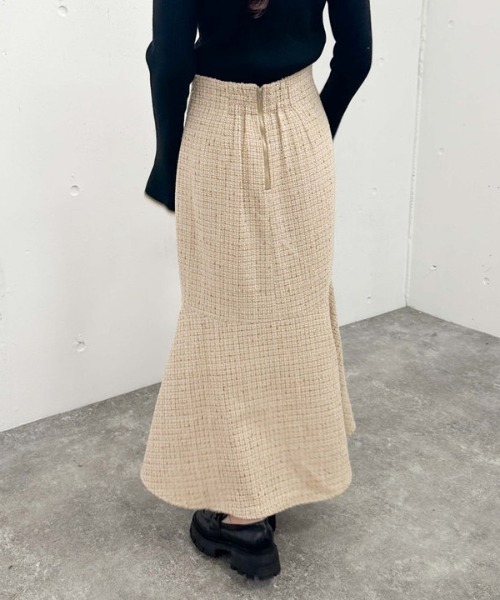 【セール】ツイードマーメイドスカート(スカート)|archives(アルシーヴ) 【セール】ツイードマーメイドスカート(スカート)|archives(アルシーヴ)