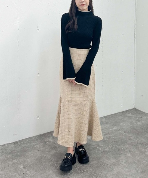 【セール】ツイードマーメイドスカート(スカート)|archives(アルシーヴ) 【セール】ツイードマーメイドスカート(スカート)|archives(アルシーヴ)