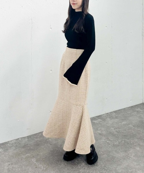 【セール】ツイードマーメイドスカート(スカート)|archives(アルシーヴ) 【セール】ツイードマーメイドスカート(スカート)|archives(アルシーヴ)