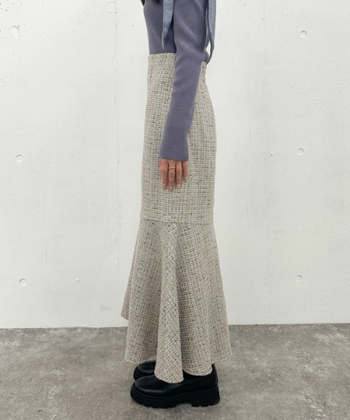 【セール】ツイードマーメイドスカート(スカート)|archives(アルシーヴ) 【セール】ツイードマーメイドスカート(スカート)|archives(アルシーヴ)