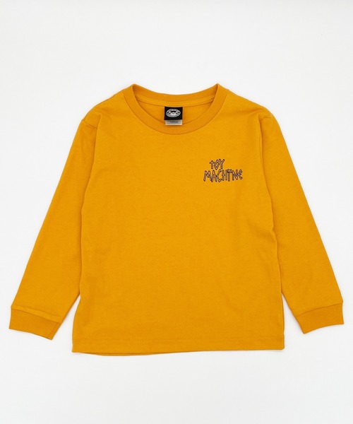 TOY MACHINE(トイ マシーン)の「TOY MACHINE/トイマシーン キッズ ロンT DESI BLOOD SUCKING SK LST 24A976-42(Tシャツ/カットソー・キッズ・ブラック/ターメリック/ホワイト・130cm/140cm/150cm/160cm)」の6枚目の写真