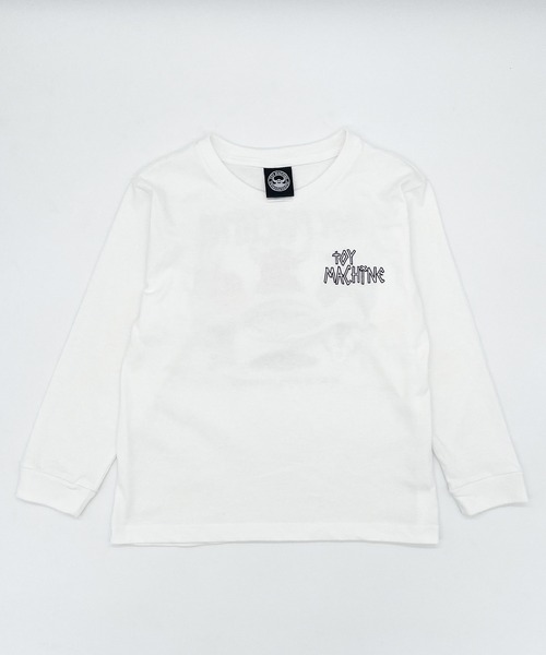 TOY MACHINE(トイ マシーン)の「TOY MACHINE/トイマシーン キッズ ロンT DESI BLOOD SUCKING SK LST 24A976-42(Tシャツ/カットソー・キッズ・ブラック/ターメリック/ホワイト・130cm/140cm/150cm/160cm)」の4枚目の写真