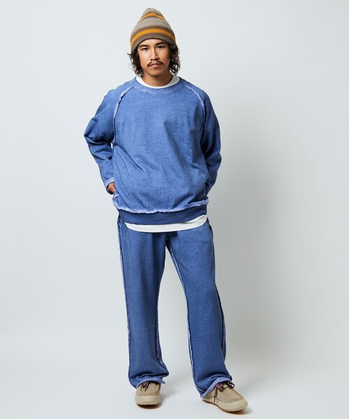 FREAK'S STORE（フリークスストア）の「SCREENSTARS/スクリーンスターズ インサイドアウト スウェット パンツ ダート加工（スウェットパンツ・メンズ・ライトグレー/ネイビー/ブラック/チャコールグレー・LARGE/MEDIUM）」の19枚目の写真