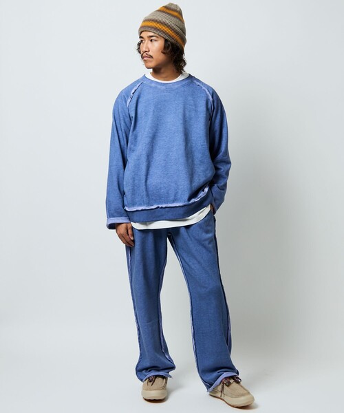 FREAK'S STORE（フリークスストア）の「SCREENSTARS/スクリーンスターズ インサイドアウト スウェット パンツ ダート加工（スウェットパンツ・メンズ・ライトグレー/ネイビー/ブラック/チャコールグレー・LARGE/MEDIUM）」の20枚目の写真