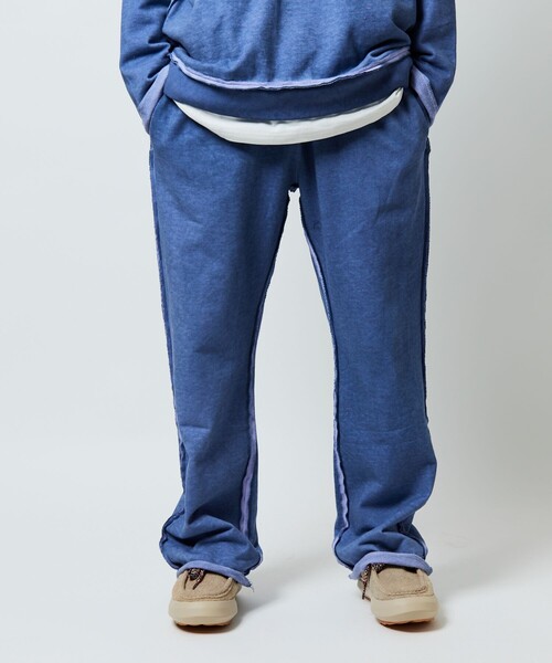 FREAK'S STORE（フリークスストア）の「SCREENSTARS/スクリーンスターズ インサイドアウト スウェット パンツ ダート加工（スウェットパンツ・メンズ・ライトグレー/ネイビー/ブラック/チャコールグレー・LARGE/MEDIUM）」の22枚目の写真