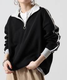 Half-zip sweatshirt / ハーフジップ スウェットトレーナー unisex