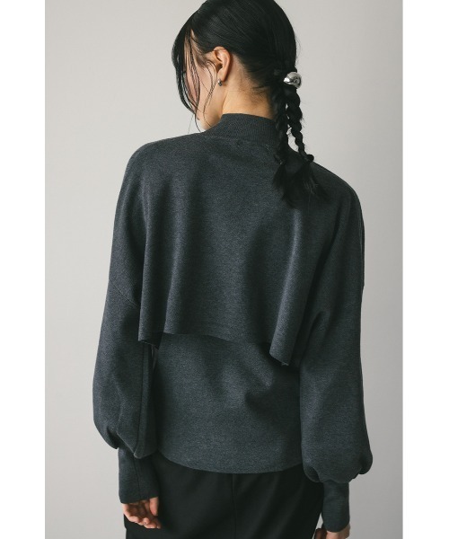 ニット セーター 「ZOZO/店舗限定」ウォッシャブルレイヤードニット レディース STYLEMIXER（スタイルミキサー）の「【ZOZO/店舗限定