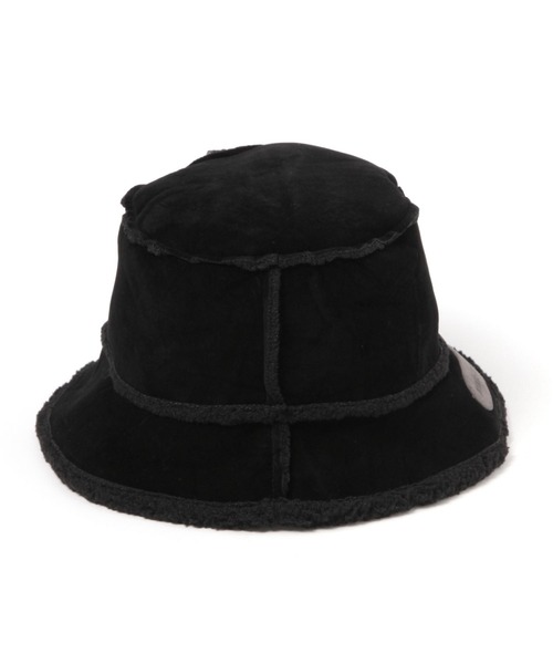 Minnetonka（ミネトンカ）の「【MINNETONKA(ミネトンカ)】別注フェイクスエードハット（ハット・レディース・キャメル/ブラック・FREE）」の6枚目の写真