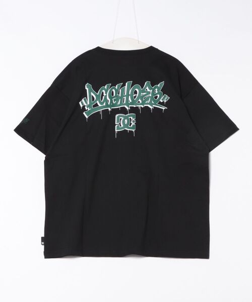 DC（ディーシー）の「DC/ディーシー 半袖Tシャツ バックプリント ルーズシルエット 25 GRAFFITTI SS DST251097（Tシャツ/カットソー・メンズ・ホワイト/ブラック・XL/L/M/XXL）」の22枚目の写真