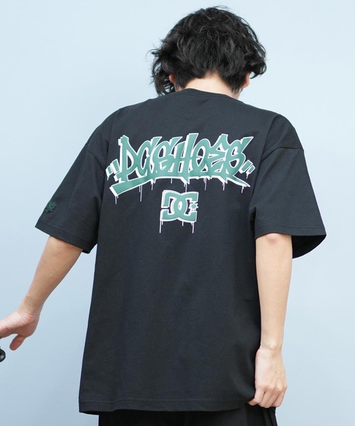 DC（ディーシー）の「DC/ディーシー 半袖Tシャツ バックプリント ルーズシルエット 25 GRAFFITTI SS DST251097（Tシャツ/カットソー・メンズ・ホワイト/ブラック・XL/L/M/XXL）」の15枚目の写真