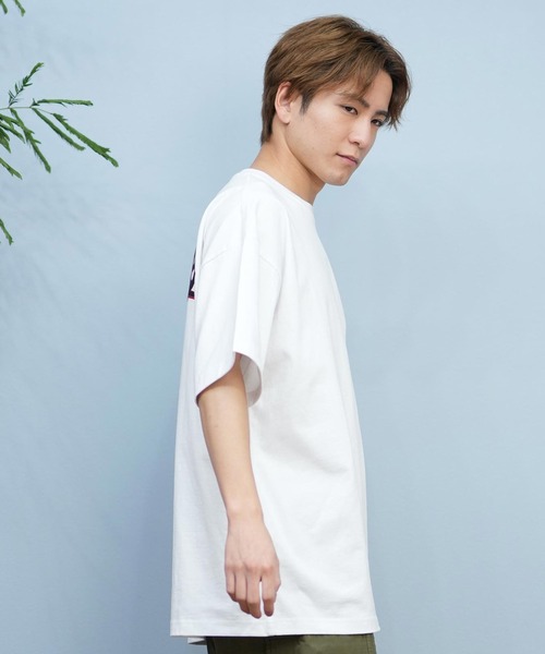 DC（ディーシー）の「DC/ディーシー 半袖Tシャツ バックプリント ルーズシルエット 25 GRAFFITTI SS DST251097（Tシャツ/カットソー・メンズ・ホワイト/ブラック・XL/L/M/XXL）」の6枚目の写真