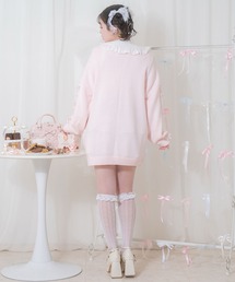 コットンフリルビッグカーディガン Honey Cinnamon コットンフリルビッグカーディガン – BUNNY APARTMENT