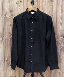 TopIsm | 無地 チェック ストライプ ブロード長袖シャツ(シャツ/ブラウス)