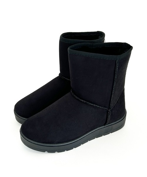 SOROTTO(ソロット)の「【軽量】シンプル ムートンブーツ(ブーツ・レディース・ブラック/ブラウン・S/M/L/LL)」の12枚目の写真