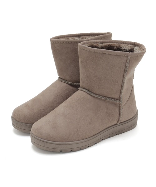 SOROTTO(ソロット)の「【軽量】シンプル ムートンブーツ(ブーツ・レディース・ブラック/ブラウン・S/M/L/LL)」の13枚目の写真