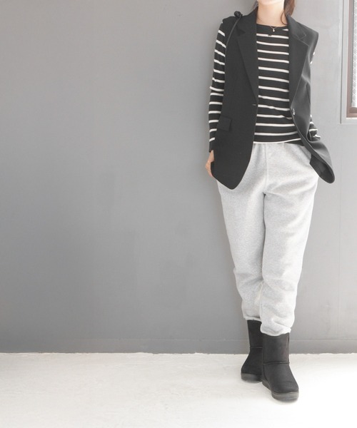 SOROTTO(ソロット)の「【軽量】シンプル ムートンブーツ(ブーツ・レディース・ブラック/ブラウン・S/M/L/LL)」の16枚目の写真