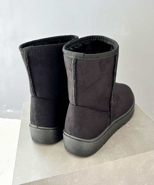 SOROTTO(ソロット)の「【軽量】シンプル ムートンブーツ(ブーツ・レディース・ブラック/ブラウン・S/M/L/LL)」の21枚目の写真