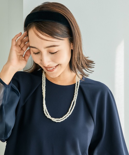 LEPSIM（レプシィム）の「【入卒式／セレモニー】アソートパールロングネック　213291（ネックレス・レディース・ホワイト/オフホワイト/ホワイト系その他・ONE SIZE）」の18枚目の写真