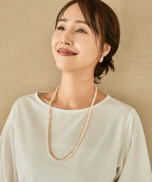 LEPSIM（レプシィム）の「【入卒式／セレモニー】アソートパールロングネック　213291（ネックレス・レディース・ホワイト/オフホワイト/ホワイト系その他・ONE SIZE）」の13枚目の写真