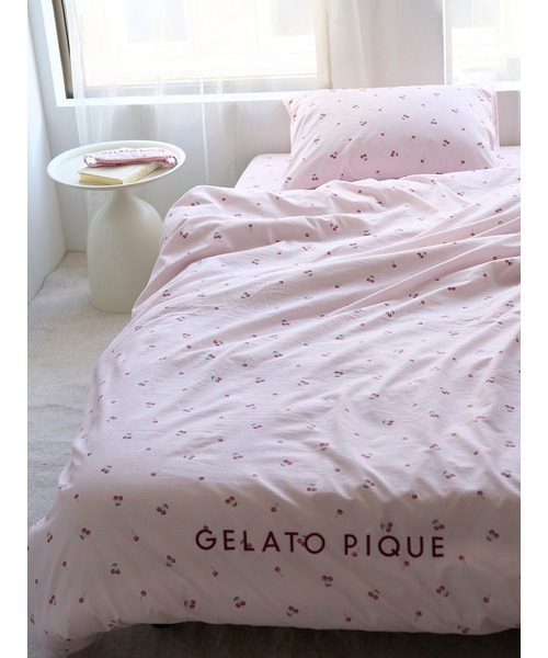 gelato pique　パンダモチーフ　寝具3点セット　シングル　ピンク　新品 gelato piqueパンダモチーフ寝具3点セットシングルピンク新品
