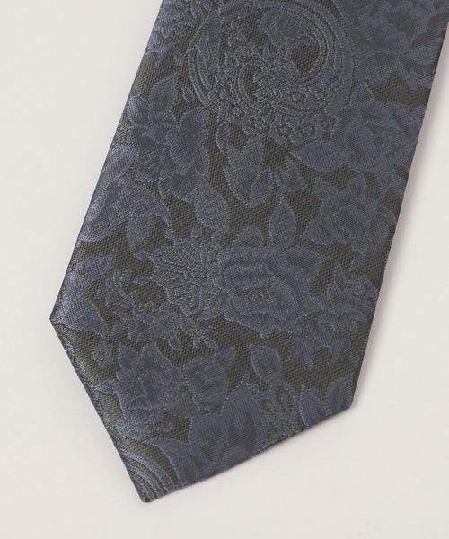 RAGEBLUE（レイジブルー）の「【MADE IN JAPAN】ジャガード/柄アソートネクタイ（ネクタイ・メンズ・ブラック系その他3/グリーン系その他4/その他1/ホワイト/その他8/その他5/その他6/その他7/ワインレッド/グリーン/ネイビー・FREE）」の19枚目の写真