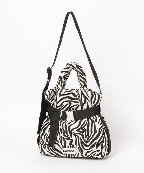 OUTDOOR PRODUCTS(アウトドアプロダクツ)の「【HEREIAM】OUTDOOR(アウトドア)別注/2WAYベルトトートバッグS(トートバッグ・レディース・ブラック/カーキ/ブルー/シルバー/レッド/ブラック系/ブラウン/レオパード/ゼブラ/ライトブルー/ワンウォッシュ・FREE)」の19枚目の写真