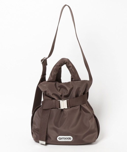 OUTDOOR PRODUCTS(アウトドアプロダクツ)の「【HEREIAM】OUTDOOR(アウトドア)別注/2WAYベルトトートバッグS(トートバッグ・レディース・ブラック/カーキ/ブルー/シルバー/レッド/ブラック系/ブラウン/レオパード/ゼブラ/ライトブルー/ワンウォッシュ・FREE)」の15枚目の写真