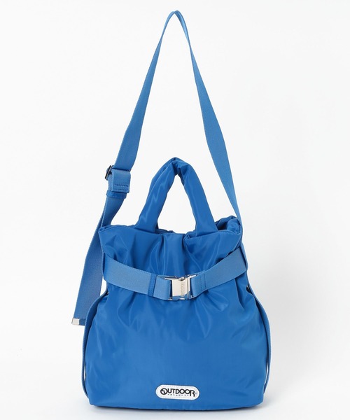 OUTDOOR PRODUCTS(アウトドアプロダクツ)の「【HEREIAM】OUTDOOR(アウトドア)別注/2WAYベルトトートバッグS(トートバッグ・レディース・ブラック/カーキ/ブルー/シルバー/レッド/ブラック系/ブラウン/レオパード/ゼブラ/ライトブルー/ワンウォッシュ・FREE)」の14枚目の写真