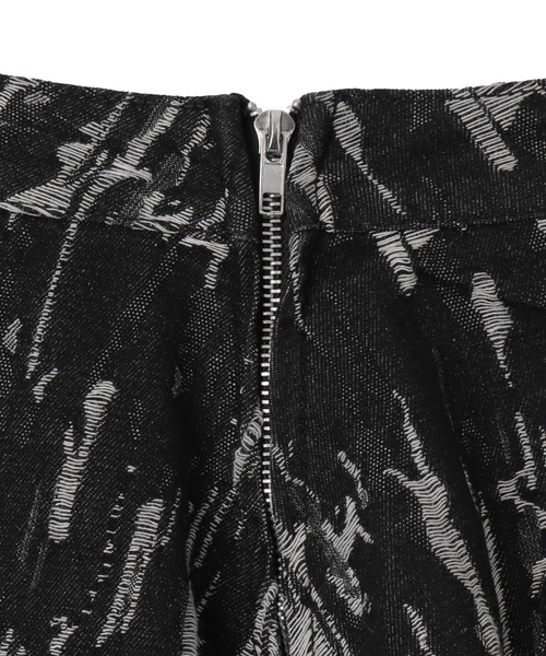 Figments（フィグメンツ）の「パンクデニムミニスカパン（デニムスカート・レディース・ブラック/ブルー・FREE）」の13枚目の写真