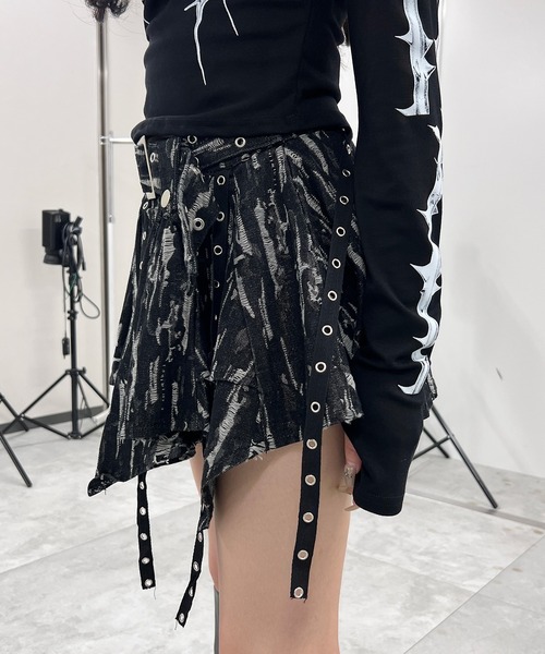 【courreges】黒 デニムスカート 関税送料込 黒デニムスカート | ファッション通販サイト NUGU