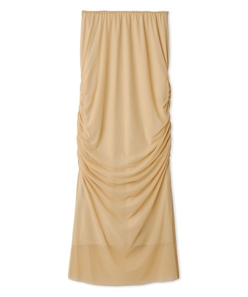 emmi(エミ)の「ソフトチュールスカート(スカート・レディース・ベージュ/ネイビー/ライトブルー・1/0)」の2枚目の写真