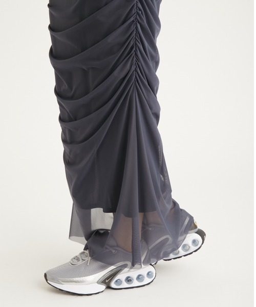 emmi(エミ)の「ソフトチュールスカート(スカート・レディース・ベージュ/ネイビー/ライトブルー・1/0)」の18枚目の写真